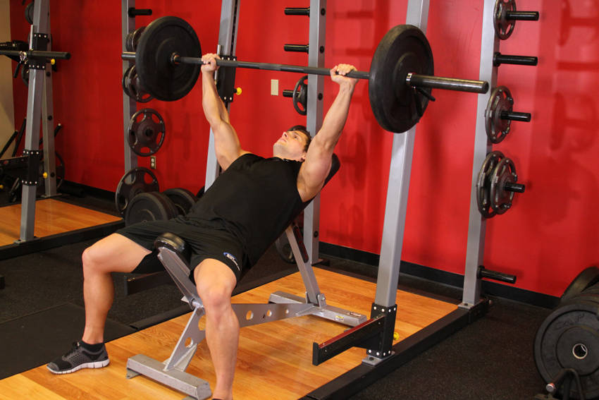 Barbell Incline Bench Press