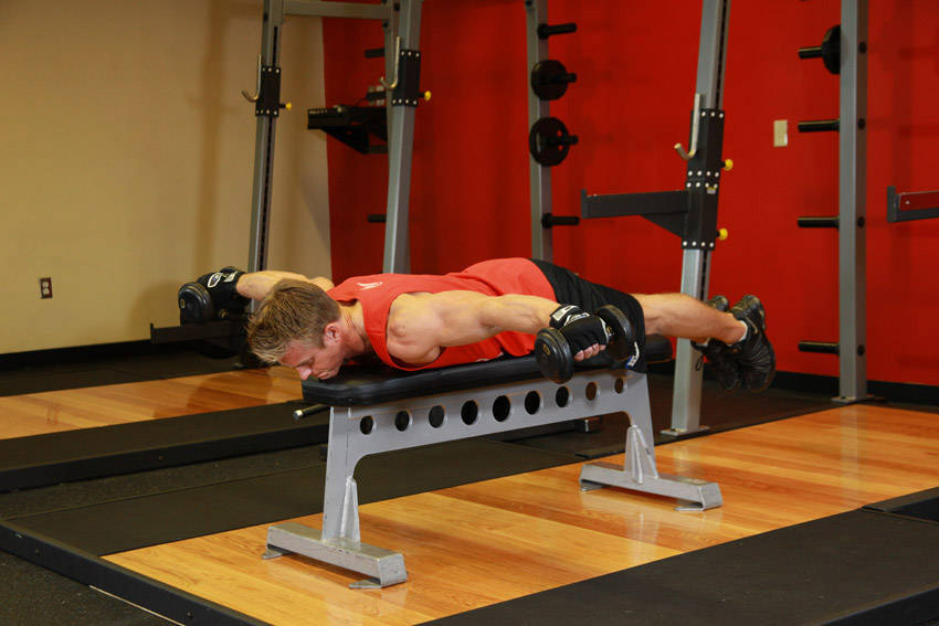 Prone Y Raise